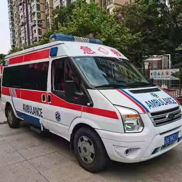 肇源长途救护车护送病人返乡